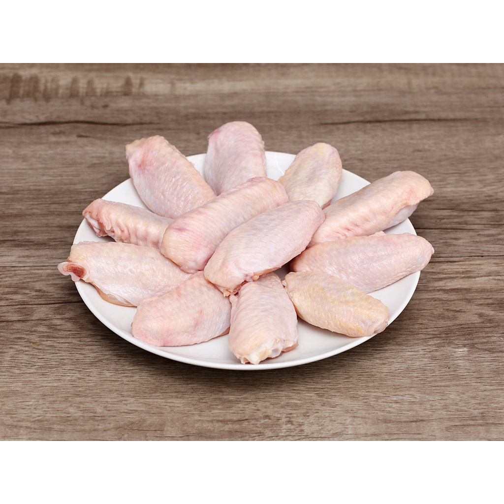 Cánh gà khúc giữa CP khay 500g dùng cho chiên mắm, chiên xù, sốt cay, nướng BBQ tiện lợi