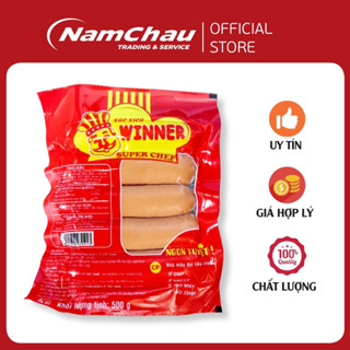 Xúc xích chiên Winner 10 cây hãng CP (túi 10c - 500gr) [HN giao hàng hỏa tốc]