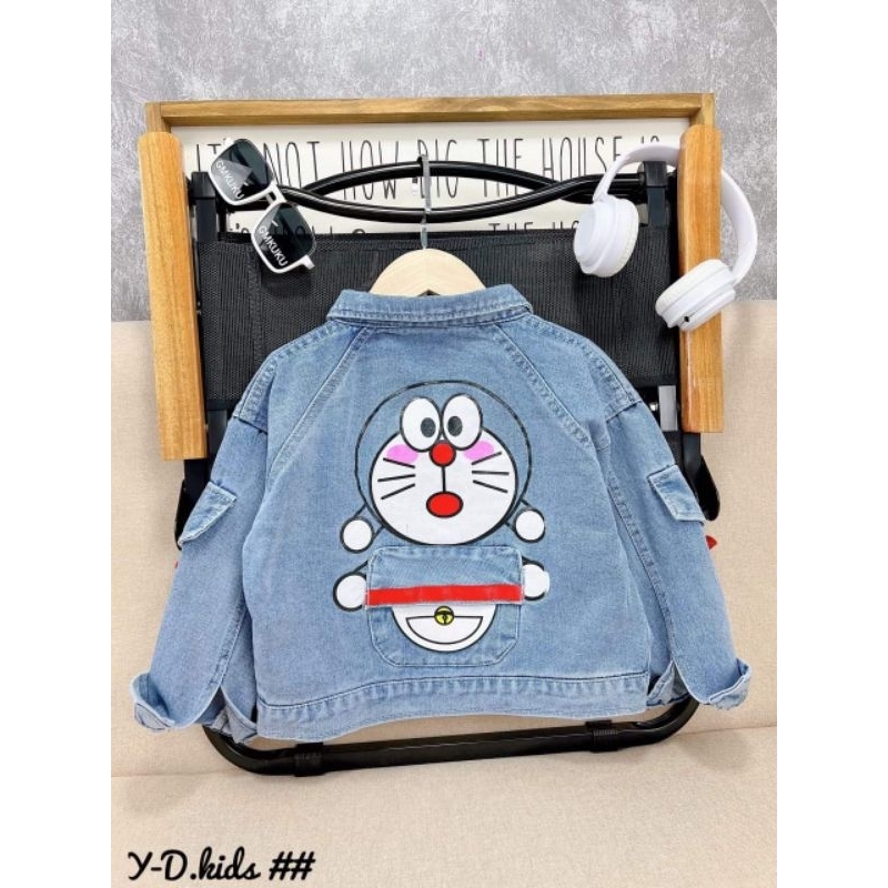 Áo khoác jaen doremon cho bé