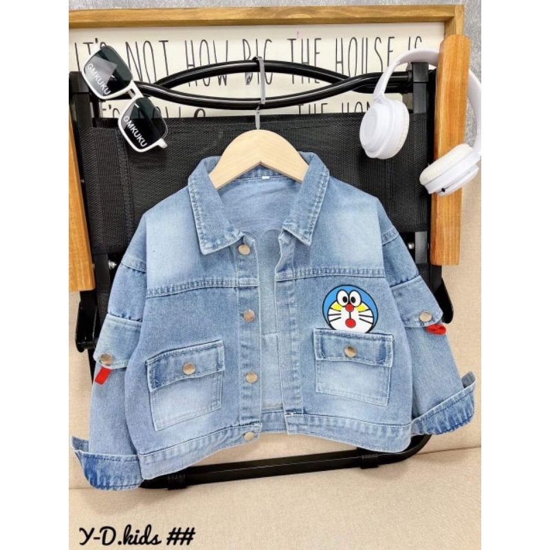Áo khoác jaen doremon cho bé