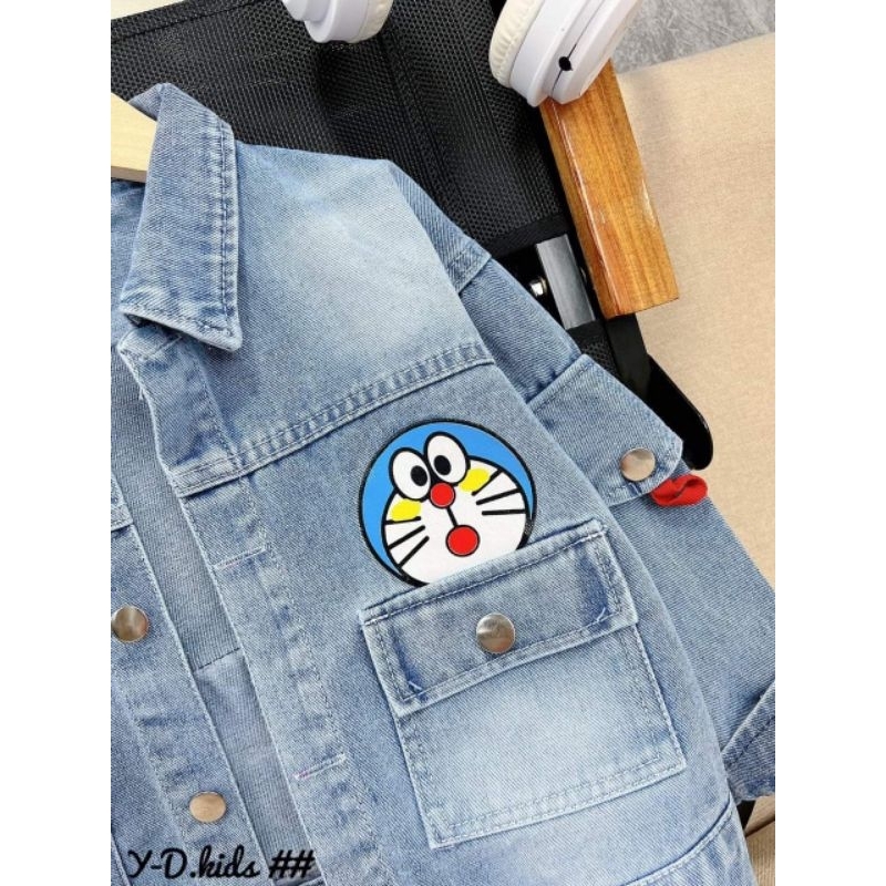 Áo khoác jaen doremon cho bé