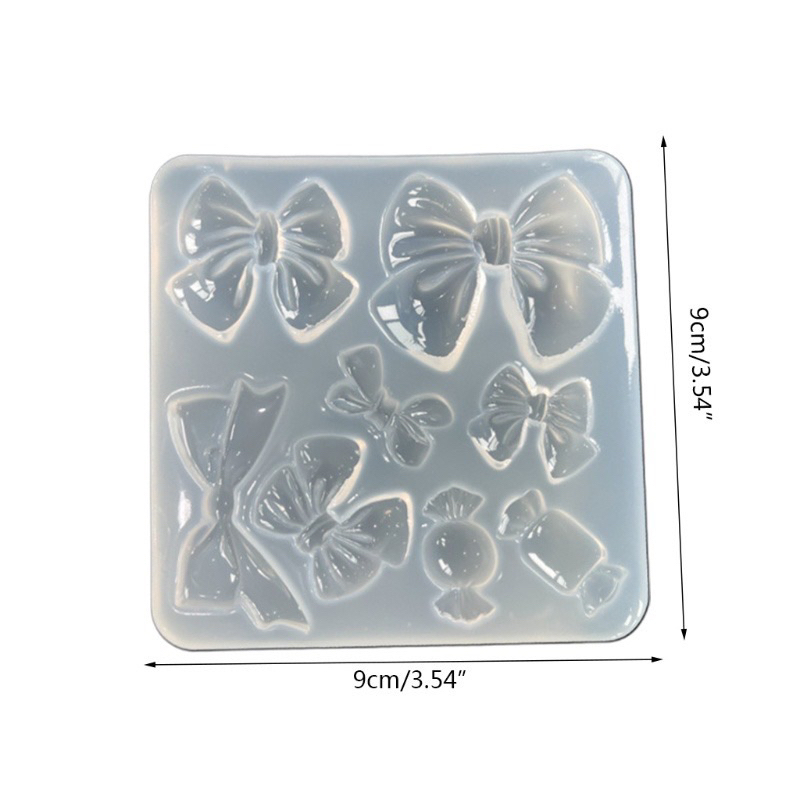Khuôn silicon đổ resin làm đồ thủ công trang sức charm nails phụ kiện trang trí top loader