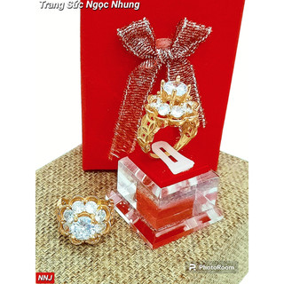 Nhẫn kiểu đồng đỏ-m6521