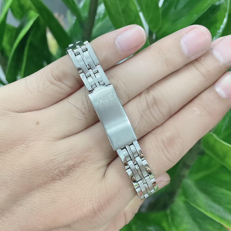 Đồng hồ nữ chống nước thép không gỉ size 24mm mini hale 348cho tay bé xinh