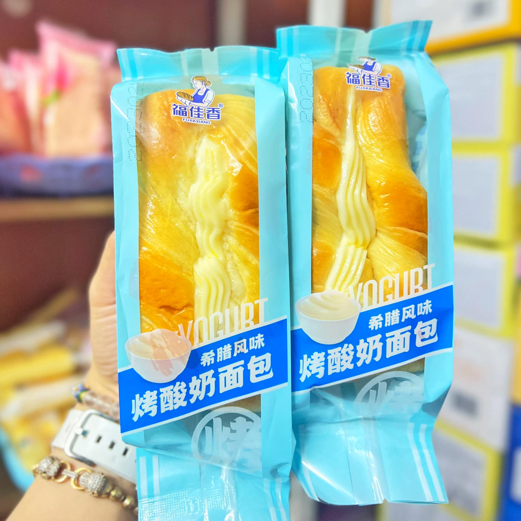 🧀Bánh mì hoa cúc Đài Loan sốt kem phô mai và kem sữa 🧀 Bữa sáng tiện lợi dành cho trẻ nhỏ và gia đình