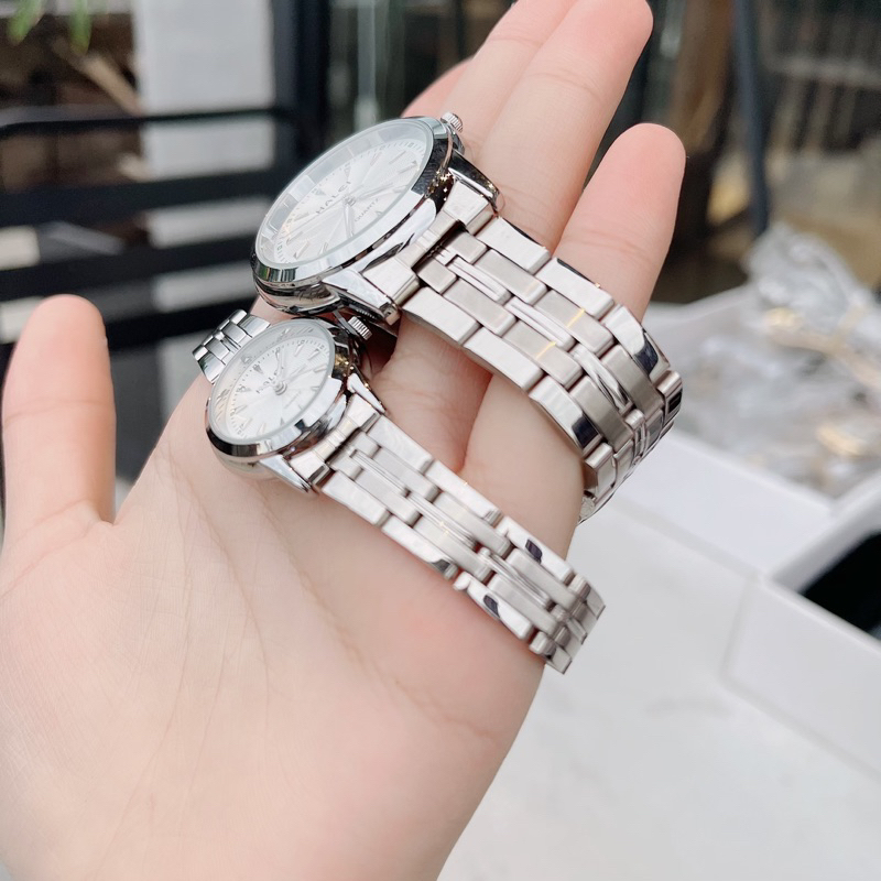 Đồng hồ nữ chống nước thép không gỉ size 24mm mini hale 348cho tay bé xinh