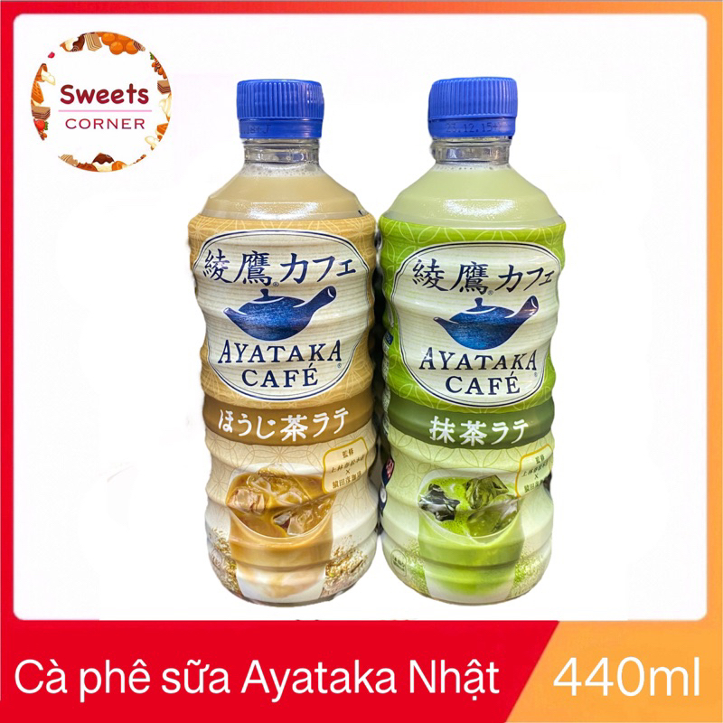 Cà Phê Sữa Ayataka Nhật Bản 2 vị 440ml