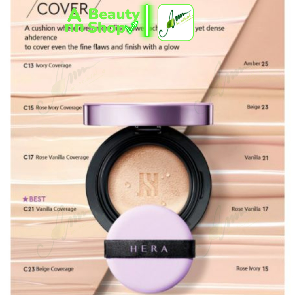Phấn Nước HERA UV Mist Cushion Cover SPF50+/PA+++  DATE 10/2024
