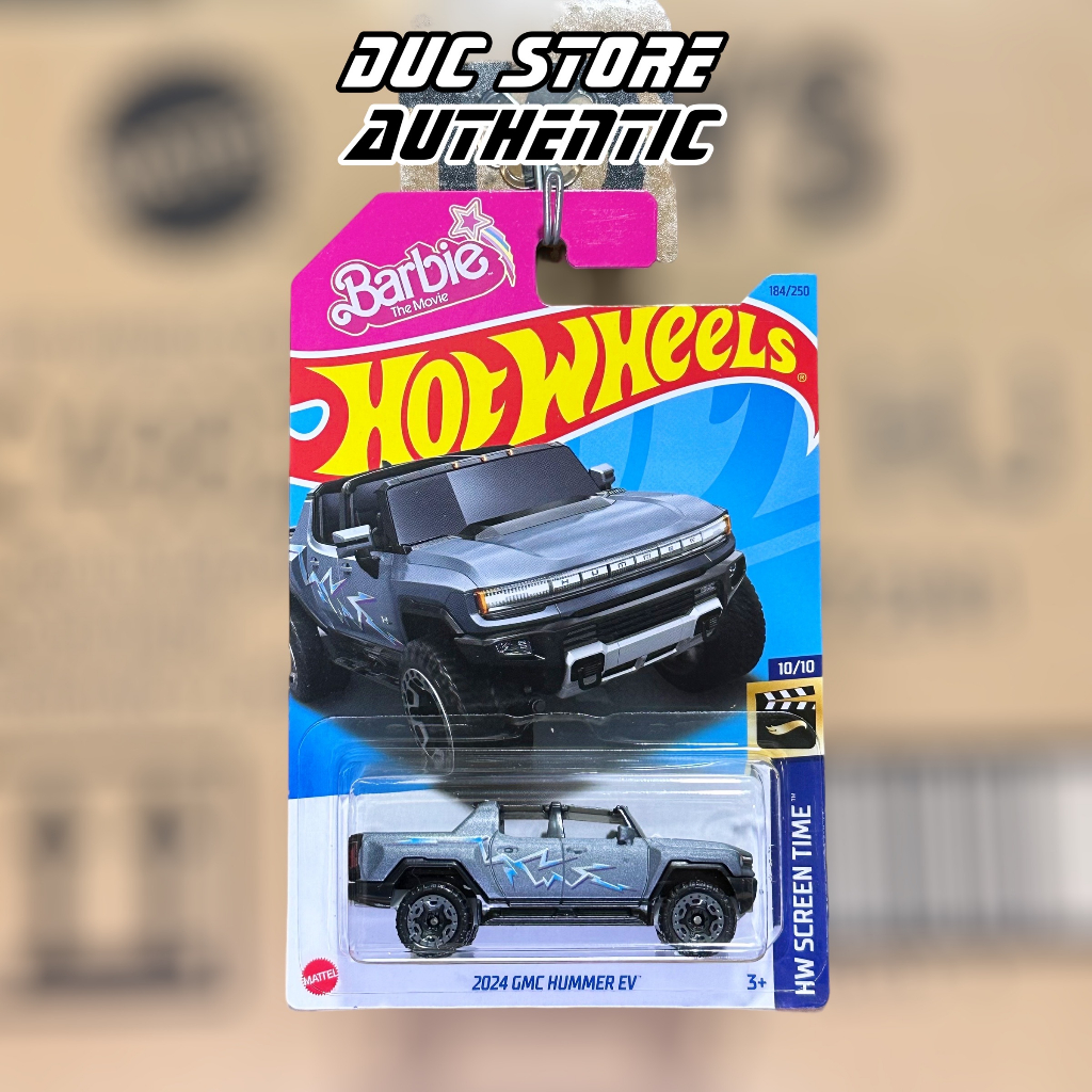 Ducstore.vn Xe mô hình HKH13 Hot Wheels 2024 GMC Hummer EV - Barbie The Movie