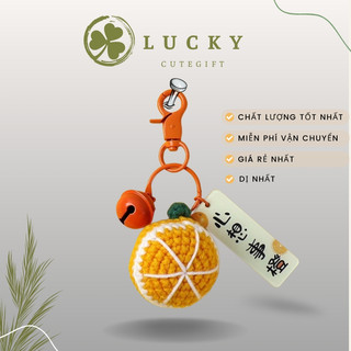 Móc khóa Lucky móc khóa gấu bông ,móc khóa dễ thương ,móc khóa hình con sói bông