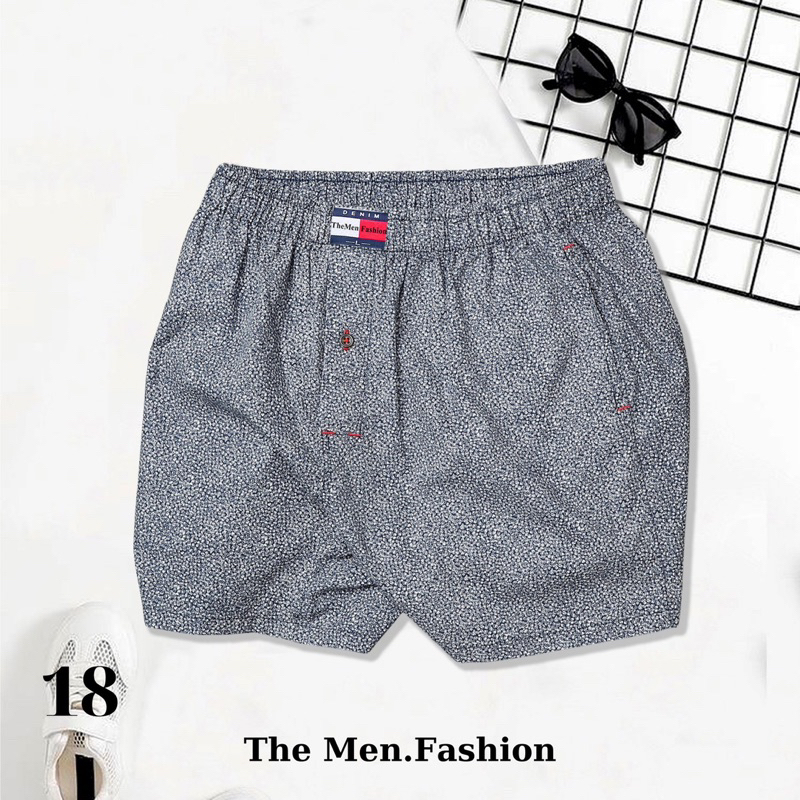 Quần ngủ nam mặc nhà The Men  - Quần đùi ngủ nam
