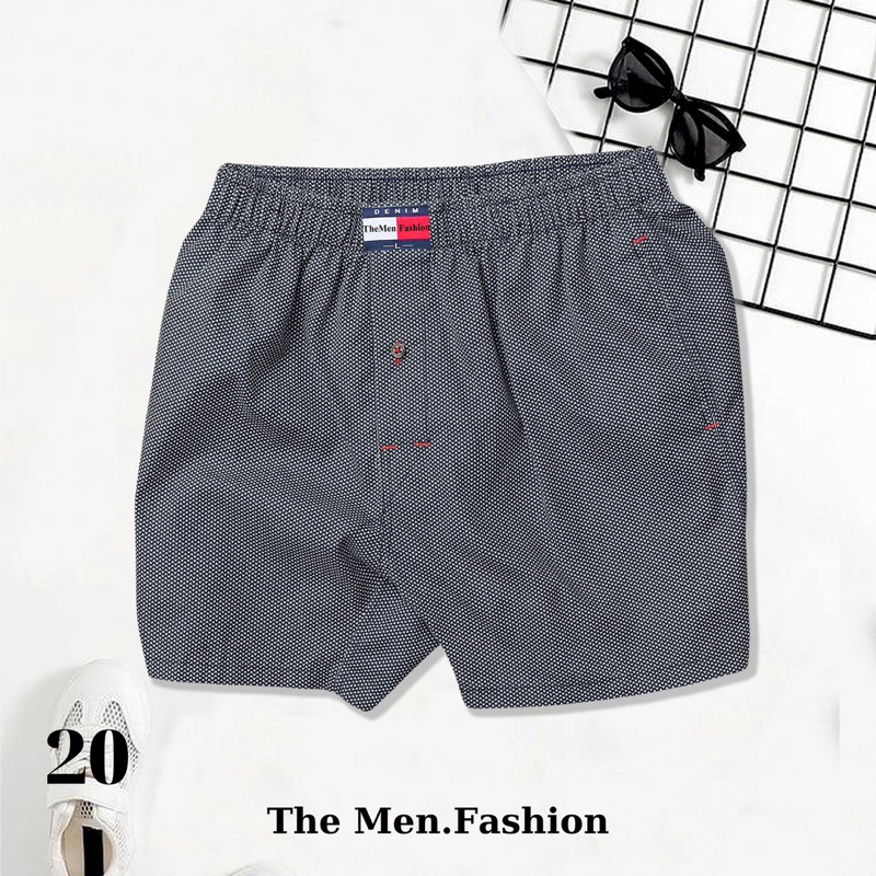 Quần ngủ nam mặc nhà The Men  - Quần đùi ngủ nam