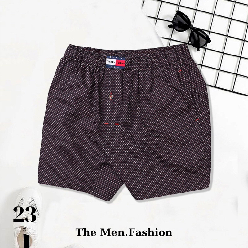 Quần ngủ nam mặc nhà The Men  - Quần đùi ngủ nam