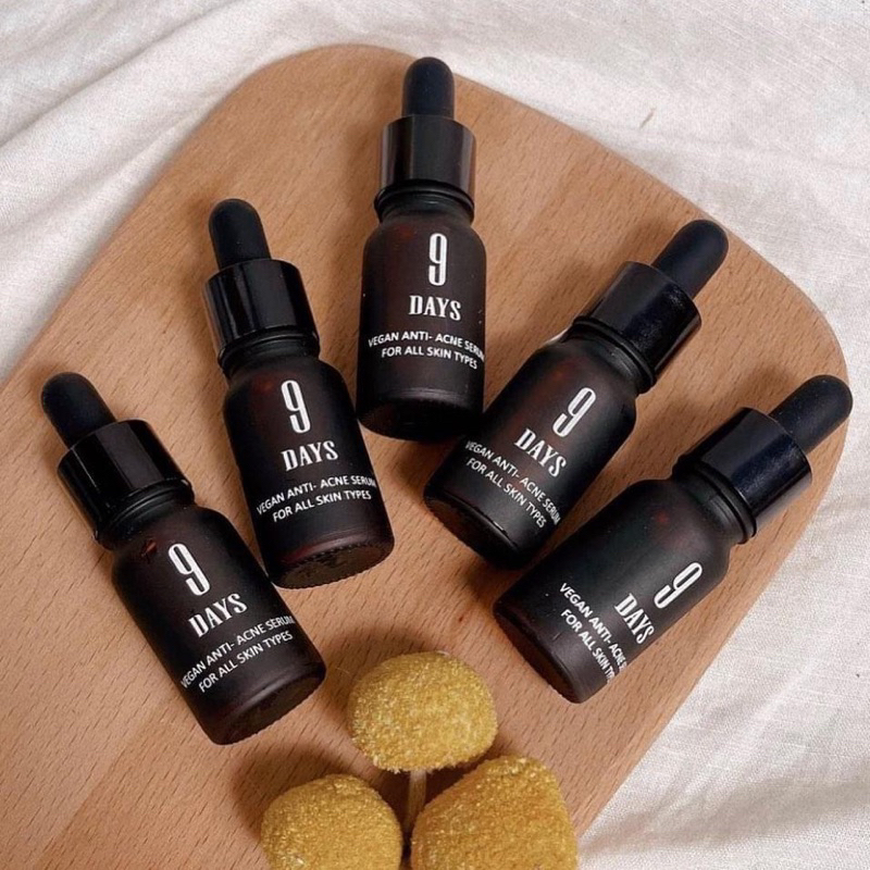 Serum ngăn ngừa mụn và thâm , se khít lỗ chân lông giúp da sáng mịn 9DAYS SKIN 10ml