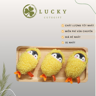 Móc khóa nhồi bông, móc khóa treo cặp, balo, móc khóa chim cánh cụt, móc khóa dễ thương, móc khóa giá re