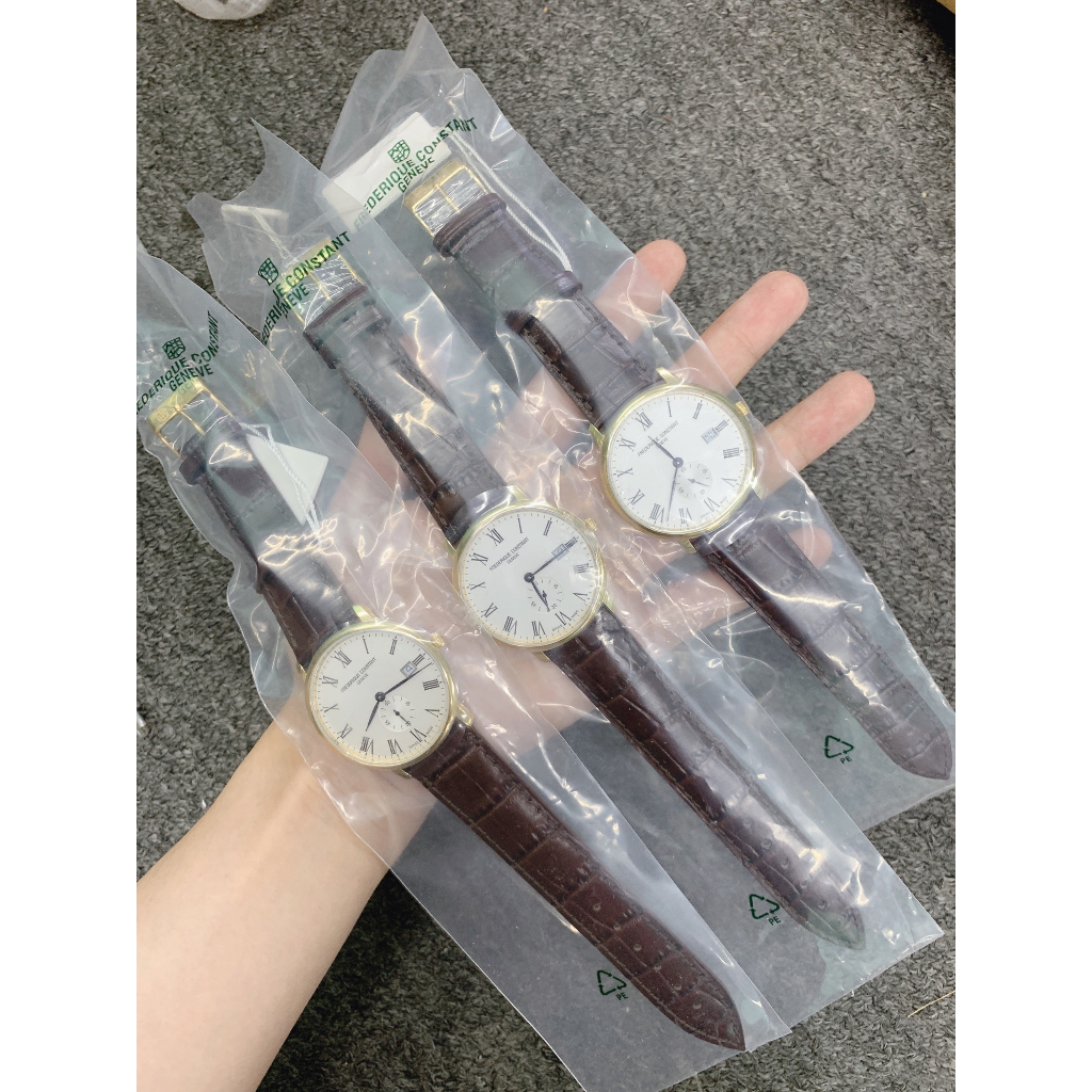 Đồng hồ nam dây da Frederique Constant Slimline FC-245WR5S5