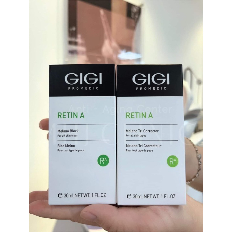 Kem xử lý nám da gigi retin A melano block 10ml