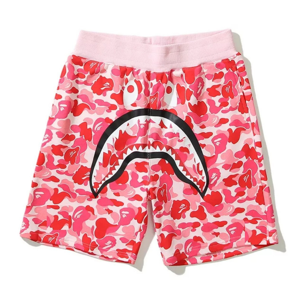 Short Bape Shark Galaxy SS22, Quần Đùi Bape Cá Ngáo, Quần Ngố Bape Cá mập chất liệu Cotton