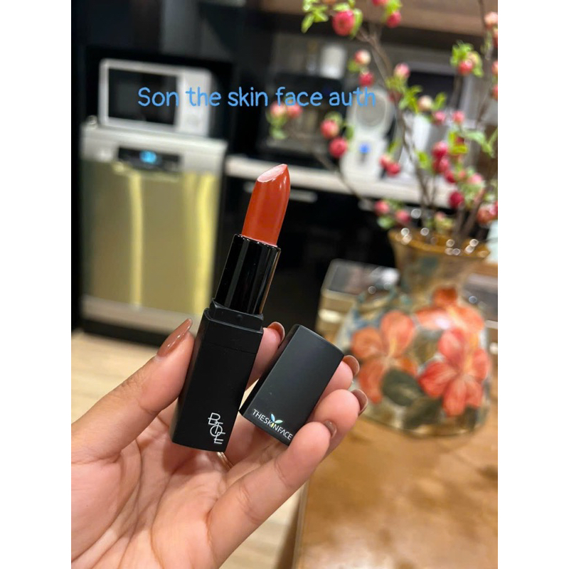 Son lì TheSkinFace Luxury Bote Lipstick 06 Đỏ gạch