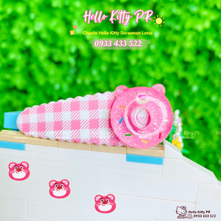 Kẹp tóc mái gấu dâu Lotso