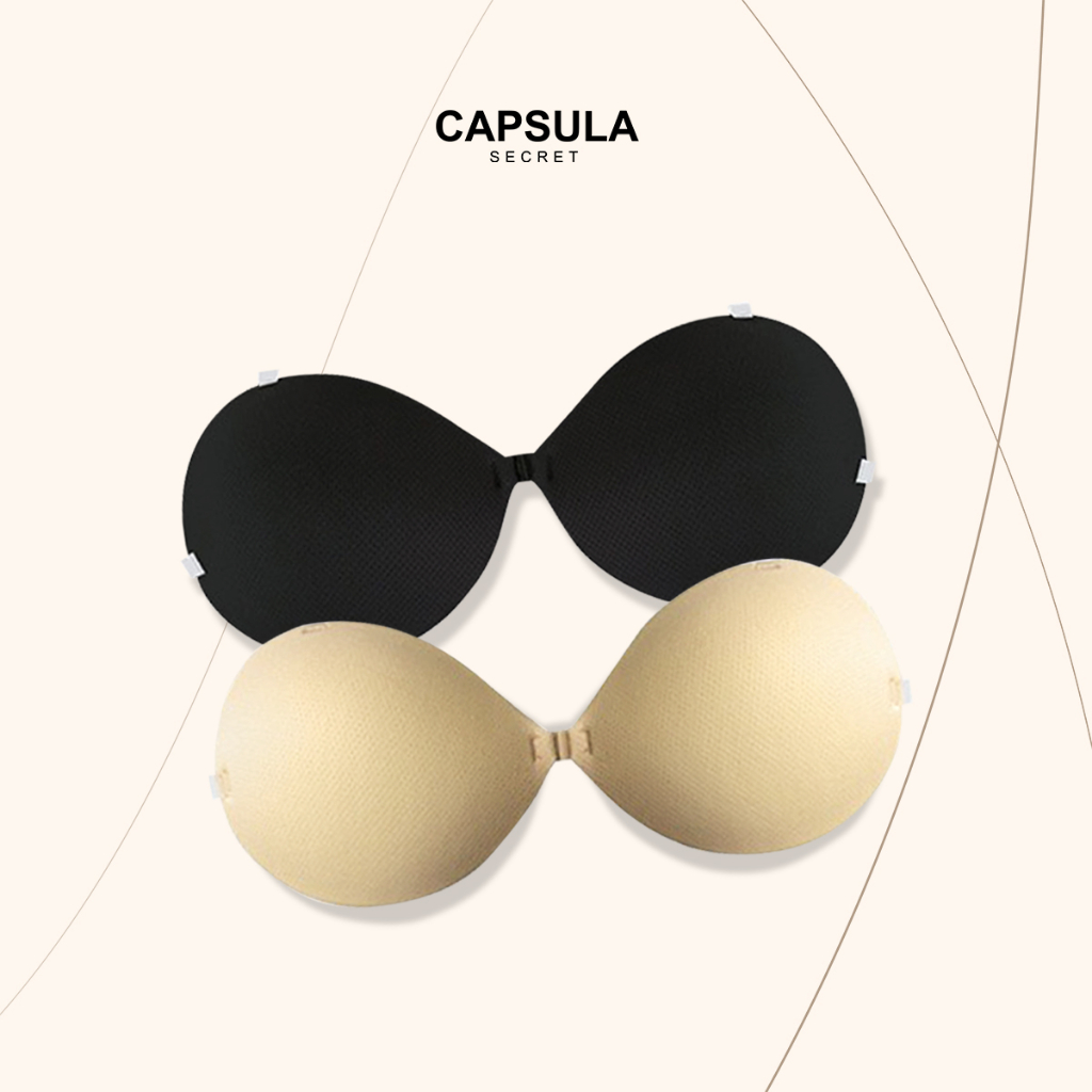 Áo dán ngực hình xoài, miếng dán ngực cài trước siêu dính