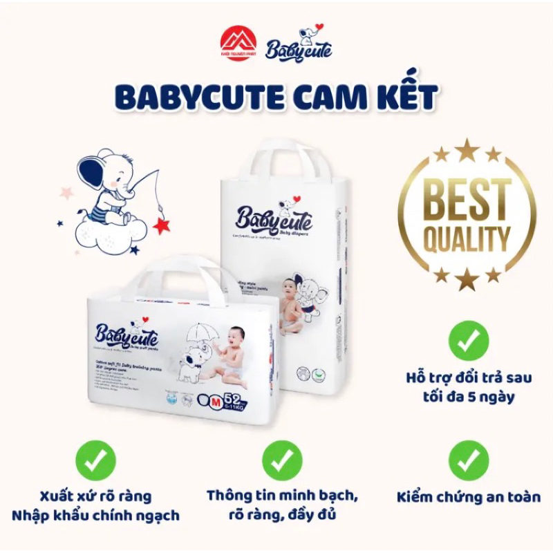 Bỉm Baby Cute đủ size NB/S/M/L/XL/XXL