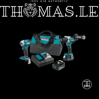 Combo xt288t makita gồmbody khoan 3chức năng makita xph14 +body vít makita xdt16 / xdt19 + 2pin 5.0a + sạc + túi usa