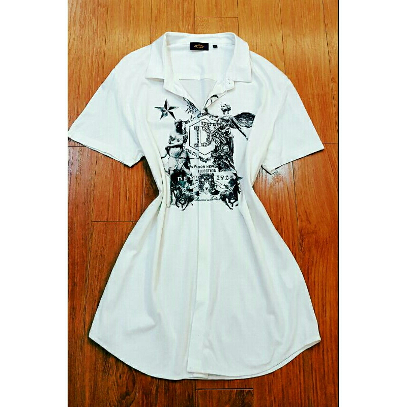 Áo phông dáng dài sz M