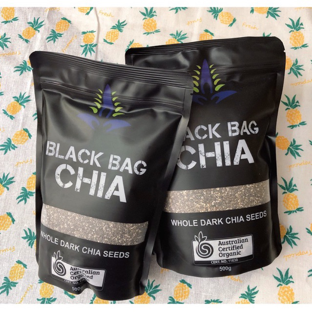 Hạt Chia Đen Úc túi 500g