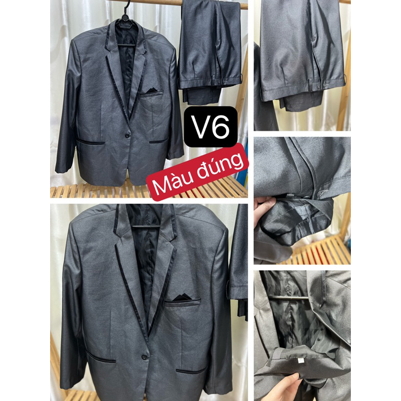 Bộ vest sui, trung niên 2 nút hàng thanh lí nhiều size