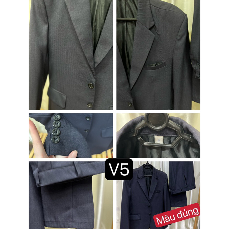 Bộ vest sui, trung niên 2 nút hàng thanh lí nhiều size