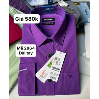 Áo sơ mi Việt Tiến giảm 60% giá 580k sale 250k form regular fit