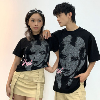 Áo 4ART BLACK PINK ROSÉ Baby Tee Oversized Local Brand Unisex