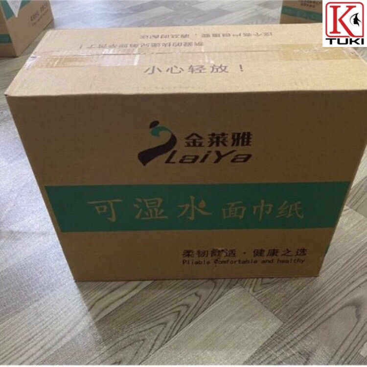 [Nội địa Trung] Thùng 20 gói Giấy ăn cao cấp LaiYa mềm mịn, siêu dai