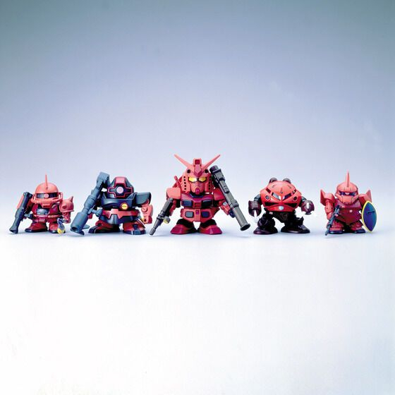 Mô Hình Gundam SD CHAR'S CUSTOMIZE MS COLLECTION G-GENERATION Bandai Super Deform Đồ Chơi Lắp Ráp Anime Nhật