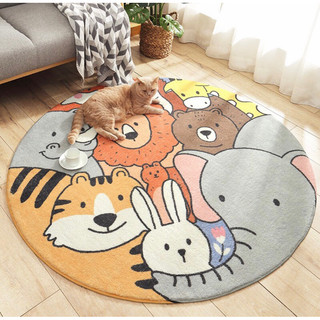 Thảm trải sàn lông cừu siêu mềm, Thảm decor