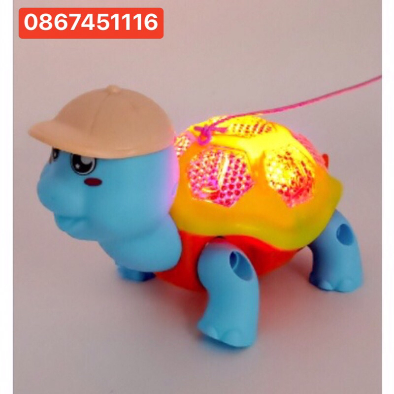 Đồ chơi con cua,con rùa, con bọ cánh cam, chó cứu hộ, con lợn biết đi có nhạc và đèn cho bé yêu