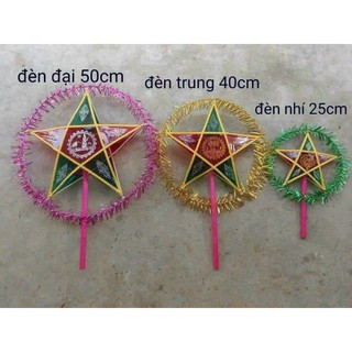Combo Sỉ 10 Đèn Ông Sao 50cm , Chiec Đèn Ông Sao Size Đại , Rước Đèn Ong Sao