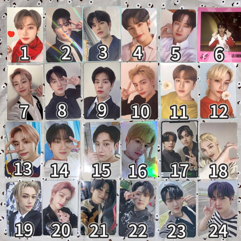 Stray Kids photocards pob 5 STAR Oddinary Maxident Nacific