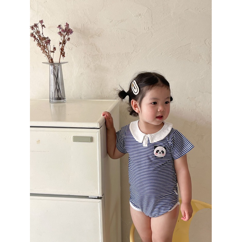 Bộ bodysuit cho bé sơ sinh, body tay ngắn đồ bộ liền thân dành cho bé gái hoạ tiết cute