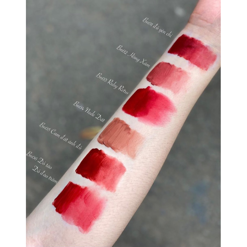 SON BERNICE MẪU MỚI NHẤT CHÍNH HÃNG 💯