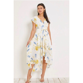 BEUCLOSET - Đầm đuôi cá lệch mềm rũ LT phối dây eo