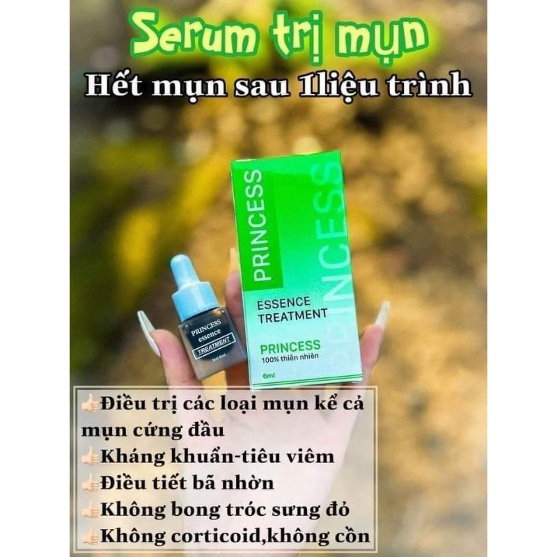 Serum mụn princess . cam kết sp chính hãng 100%