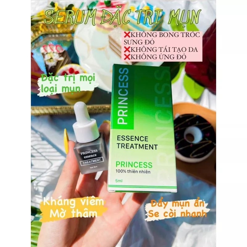 Serum mụn princess . cam kết sp chính hãng 100%