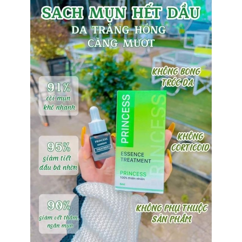 Serum mụn princess . cam kết sp chính hãng 100%