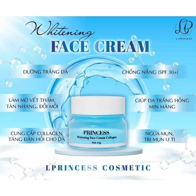 Kem face princess , cam kết chính hãng 100%