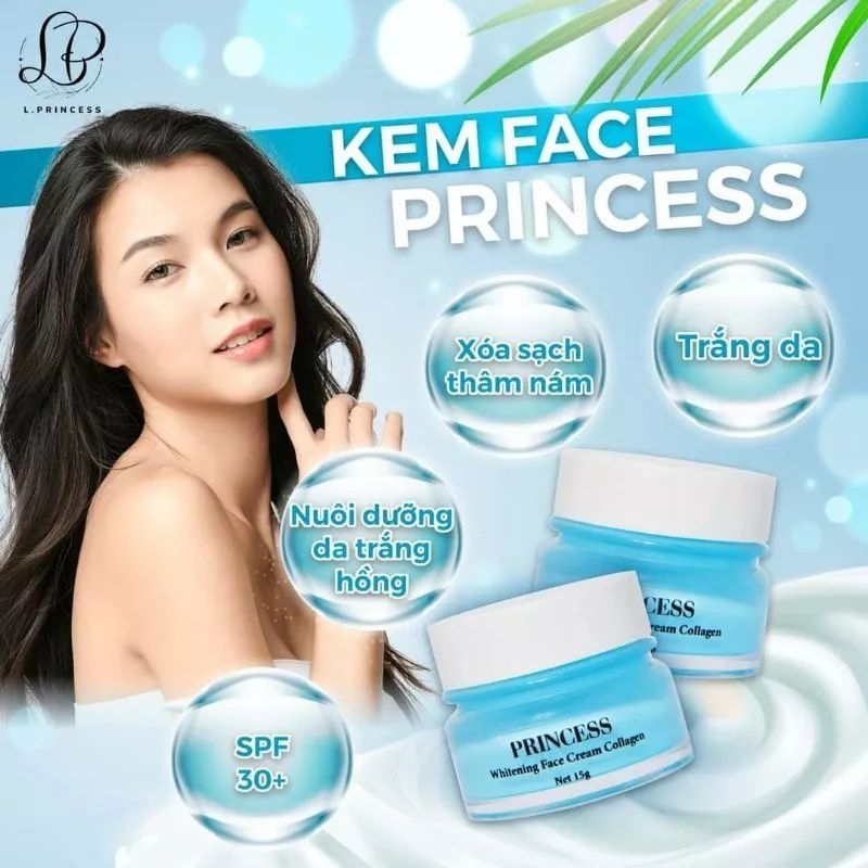 Kem face princess , cam kết chính hãng 100%