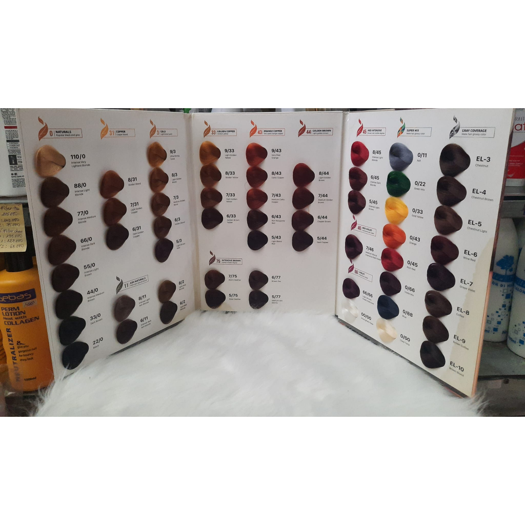 Nhuộm tóc Eleckar màu phủ bạc kèm oxy 100ml