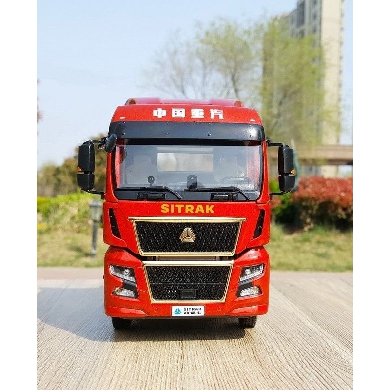 Mô hình xe Đầu kéo HoWo C9H hợp kim 1:24