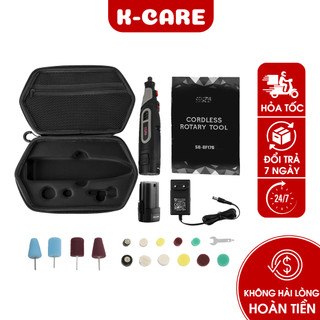 Máy đánh bóng mini ô tô xe máy cầm tay SGCB lệch tâm 15mm, dễ dàng cầm nắm, tốc độ quay tối đa 20.000 vòng/phút Kcare